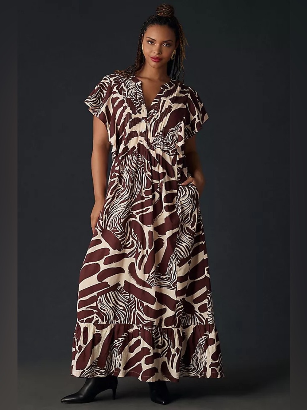 Maeve Cassandra Maxi Dress from Anthropologie.